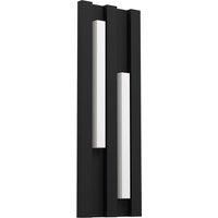 EGLO Fandina LED outdoor wall light, black