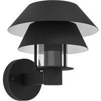 Eglo Chiappera Outdoor Wall Light Black