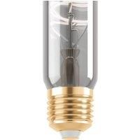 Eglo LED Dimmable Tube Twisted Filament E27 Chrome Light Bulb - 4W
