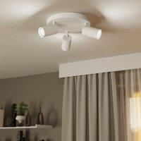 Eglo Ceiling Spotlight, Metal, 40 W, White