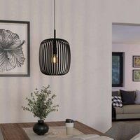 Eglo Romazzina Caged Modern Pendant Light - Black