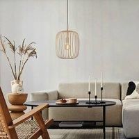 Eglo Romazzina Caged Modern Pendant Light - Cream