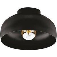 Eglo Mogano 2 Domed Semi-flush Ceiling Light