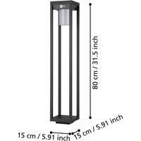 EGLO Martano solar LED path light with a sensor