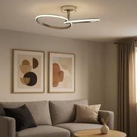 Eglo Congiunti Chrome Dual LED 3CCT Modern Ceiling Light