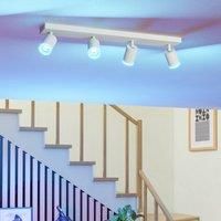EGLO connect Smart LED spot Melitello-Z, 4-bulb, white