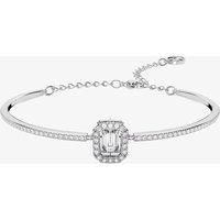 Swarovski Millenia Bangle, Clear Crystals in a Rhodium Plated Setting, from the Millenia Collection