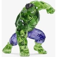 Swarovski Marvel Incredible Hulk Figurine, Green and Blue Crystal Facets, from the Marvel Comics Collection