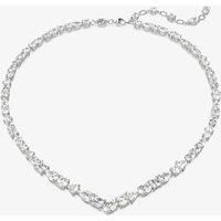 Swarovski Mesmera Necklace, White Crystals in a Rhodium Plated setting, from the Mesmera Collection