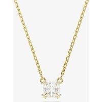 Stilla Gold Tone Plated White Square Necklace 5693153