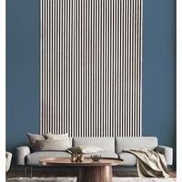 Acoustic Slat Wall Vintage Foil Wood Panel - 19 x 573 x 2400mm