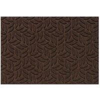 DUNE Leaves dark brown 60 x 90 cm, inside and outside, washable