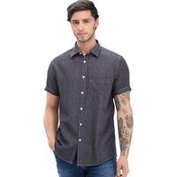 100% Cotton Slim Fit Denim Styled Shirt -3 Styles & 4 Sizes