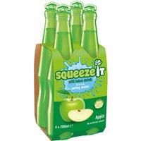 Squeeze It Still Juice Drink Apple 4 x 200ml