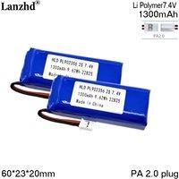 7.4v li polymer battery 902356 2S1P 1300mah For smart small appliance battery pack fascia gun combination battery