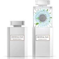 Portable Handheld Fan With Lemon Fragrance - 4 Colours - White