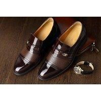 Men'S Fashion Pu Leather Shoes - Black Or Brown!
