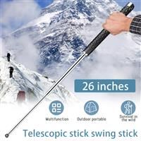 26" Portable Telescopic Retractable Stick Pocket Outdoor Climbing Tool