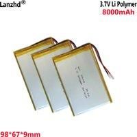 3.7V Polymer lithium battery 106595 906798 8000mah For fast charging power source energy storage device battery