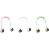 360 Portable Bladeless Hanging Neck Fan In 3 Colours - Pink