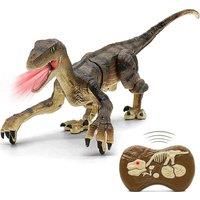 Walking & Roaring Remote Controlled Velociraptor Dinosaur Toy