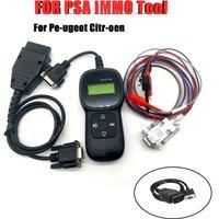 For PSA IMMO Tool PIN Code Reader Mark Key Simulator for Peugeot Citroen from 2001 to 2018 Calculator IMMO Emulator Tools