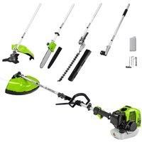Zipper GPS182J 4 in 1 Petrol Garden Multi-Tool - Green & Black