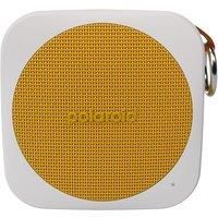Polaroid 9080 P1 Music Player (Yellow) - Super Portable Wireless Bluetooth Speaker Rechargeable with IPX5 Waterproof and Dual Stereo Pairing