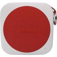 Polaroid P1 Music Player (Red) - Super Portable Wireless Bluetooth Speaker Rechargeable with IPX5 Waterproof and Dual Stereo Pairing