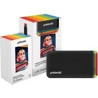 Polaroid Bundle Hi-Print+Paper - 2nd Generation - Bluetooth Connected 2x3 Pocket Photo, Dye-Sub Printer - Black