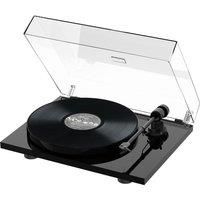 Pro-Ject E1, Plug & Play Entry-Level Turntable with Electronic Speed Switching, Support Force and Anti-Skating Preset, Fitted with AT3600L Cartridge