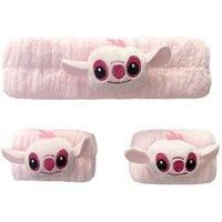 Stitch-Inspired Hairband & Wristbands Set - Colours And Options