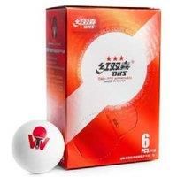 DHS D40+ 3-Star ITTF World Tour Table Tennis Balls - Competition-Grade, Durable Plastic, 40mm Standard