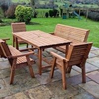 Churnet Valley Garden Furniture Churnet Valley 8 Seat Outdoor Dining Set