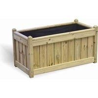 Elegant Garden Planter 1m Long, Wooden Garden Planter, Trough Planter Heavy Duty