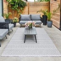 Jazz Traditional Indoor Outdoor Rug Jazz Silver
