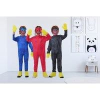 Kids 3-Piece Huggy Wuggy Inspired Halloween Costume Set