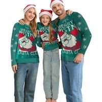 Matching Family Christmas Jumpers in 3 Playful Festive Designs