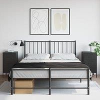 Berkfield Home Bedside Cabinets 2 pcs Black 36x39x68 cm Steel | Size: 36 x 39 x 68 cm