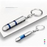 Anti-Static Keychain Car Body Static Eliminator Discharger Antistatic Rod Portable Keychain
