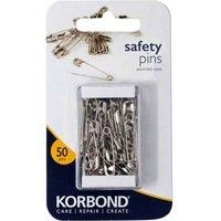 Korbond - 50 Piece Safety Pin Pack