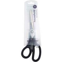 Korbond Scissors 8 INCH (20cm) Soft Grip Handle, Ideal for Household, Multi-Purpose, Fabric, Crafting, Sewing, Quilting, Paper, Kitchen. AMBIDEXTROUS – for Right-& Left-Handed Users, 8inch