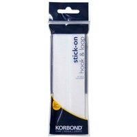 KORBOND Hook&Loop Stick ON White 2CM X 50CM