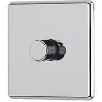 Arlec Fusion 1 Gang 2 Way Polished Chrome Dimmer switch