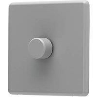 Arlec Rocker 1 Gang 2 Way Stone Grey Dimmer switch