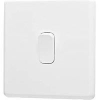 Arlec Rocker 10A 1Gang 2Way Ice White Single light Switch