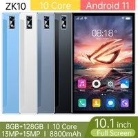 Global Version New 11 Inch Tablet PC Android Children's Tablets GPS Bluetooth Dual SIM Tab 16GB+1TB Phone Call WPS Tablet Kids