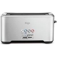 Sage A Bit More 2 Slot 4 Slice Kitchen Toaster Brushed Metal BTA730 RRP £99
