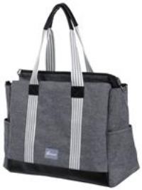 Dreambaby Changing Bag - Carry All Nappy Tote Bag - Comfortable Padded Change Mat Incl. Baby Changing Bag. Long Adjustable, Removable Strap, 2 Over the Shoulder Handles. Lightweight Fully Lined Bag.