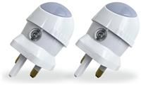 Dreambaby Auto-Sensor Led Swivel Night Lights - 2 Pack